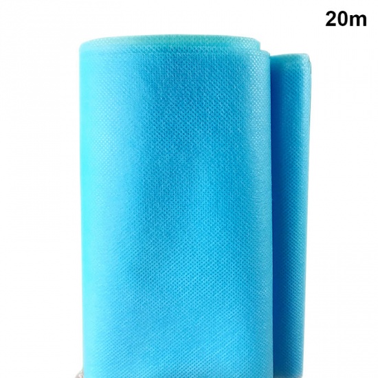 Image de Bleu - 20M Tissu Meltblown Jetable Masque Filtre Masque Tissu pour DIY Masque des Fournitures pour Faire des Masques Largeur 17.9 cm