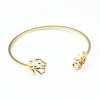 Image de Bracelet Manchette Jonc SemiOuen Acier Inoydable    