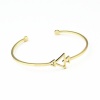 Picture of Stainless Steel Open Cuff Bangles Bracelets Christmas Tree 