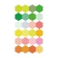 Picture of Paper Memo Sticky Note Multicolor Hexagonal 35mm x 30mm, 1 Copy (Approx 48PCs)