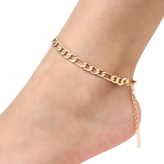 Picture of Anklet Silver Tone 22cm(8 5/8") long, 1 Piece
