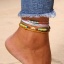 Picture of Anklet Multicolor Half Round 9cm Dia., 1 Set ( 4 PCs/Set)