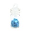 Picture of Glass Charms Bottle Pentagram Star Sequins