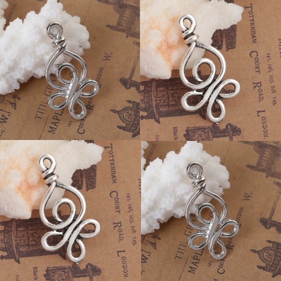 Picture of Zinc Based Alloy Charms Celtic Knot Hollow