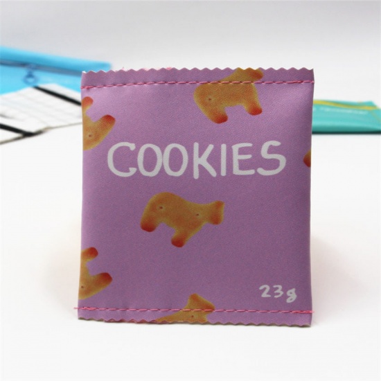 Immagine di Pink & Green - Borsa per snack con biscotto divertente simulazione simulazione fragola