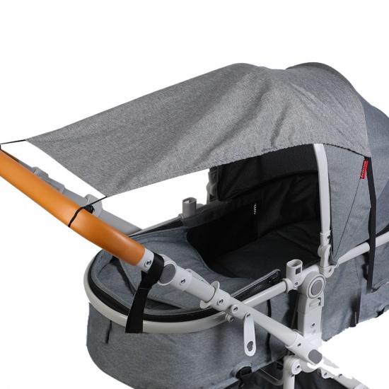 Picture of Dark Gray - Baby Stroller Waterproof Sunshade Protection Shade Bag