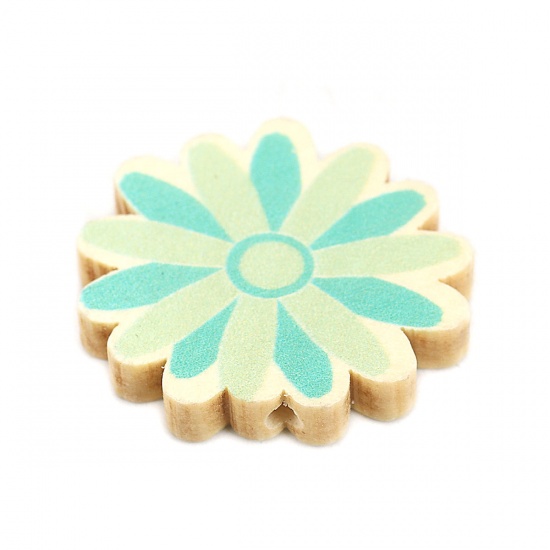 Picture of Wood Spacer Beads Flower
