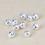 Picture of Brass Charms Silver Plated Bell 13mm x 10mm, 100 PCs