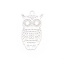Image de Breloques en Laiton Hibou Estampe en Filigrane