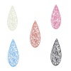 Picture of Brass Pendants Dragonfly Animal Wing Filigree Stamping