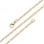 Изображение Ожерелья из Цепочек Античная Бронза, Снаряженные Цепи 46см длина, 4x2.5мм 1 Пакет （ 12 ШТ/Пачка)