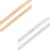 Picture of Brass Textured Spiky Chain Findings Leaf Silver Tone 7x6.2mm( 2/8" x 2/8"), 1 M