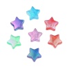 Imagen de Acrylic Beads Pentagram Star AB Color