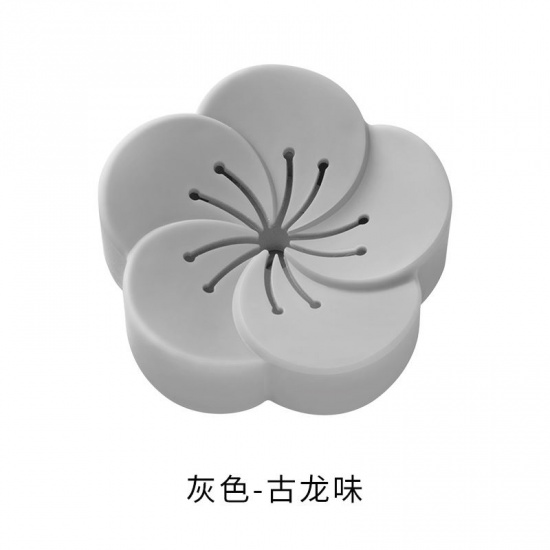 Bild von Polypropylen Aromatherapie-Desodorierungsbox Blumen Rosa 65mm x 65mm, 1 Stück