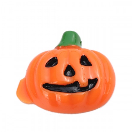 樹脂 ハロウィン カボション ハロウィン幽霊 多色 33mm x 23mm、 10 個