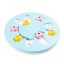 Immagine di Light Pink Food Dispenser Round Dog Feeder Toy Pet Training Fun Slow Bowl Bite Resistant Interactive Games ABS Non Slip Puppy Improve IQ