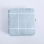 Image de Bleu clair - sac de serviette hygiénique portable fermeture éclair poche de support de coussin d'allaitement pour femmes filles
