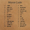 Picture of Brass Morse Code Braided Bracelets Black Zodiac Constellation Adjustable                                                                                                                                                                                      
