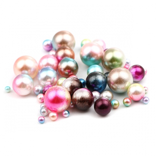 Acrylic Beads Round At Random の画像