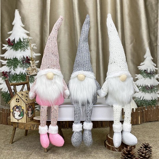 Immagine di Christmas Faceless Dwarf Elf Doll Ornament
