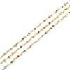Изображение Copper Link Cable Chain Findings Eye Gold Plated Multicolor 5mm, 1 M