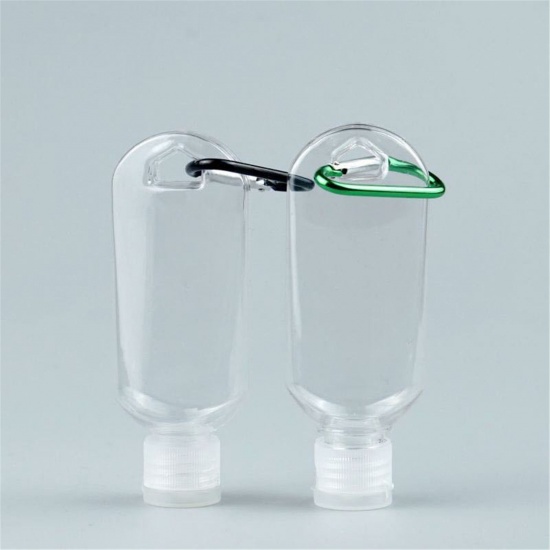 小分けボトルリキッドボトル旅行用品シャンプー ボディーシャンプ乳液詰め替え容器 3 個 の画像