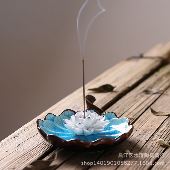 Immagine di Ceramic Incense Tray Multifunction Home Decoration