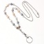 Picture of Lanyard Sweater Necklace Long Antique Silver Color Feather 82cm(32 2/8") 6cm(2 3/8") long, 1 Set