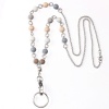 Immagine di Lanyard Sweater Necklace Long Antique Silver Color Feather 82cm(32 2/8") 6cm(2 3/8") long, 1 Set