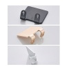 Picture of Space Aluminum Self-Adhesive Wall Hook For Clothes Coat Robe Purse Hat Hanger Golden Square 50mm x 50mm, 1 Piece