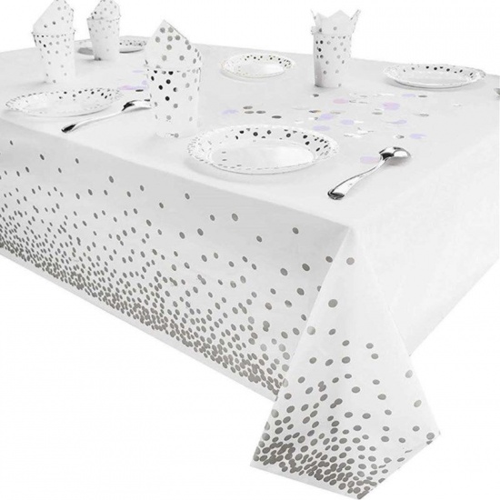 Immagine di PEVA Tablecloth Table Cover Waterproof 1 Sheet