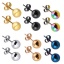 Image de Boucles d'Oreilles Puces en Acier Inoydable  