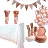 Изображение Латекс Декорации для вечеринок Золото-розовый Воздушный Шар Блестки 1 Комплект ( 14 ШТ/Комплект)