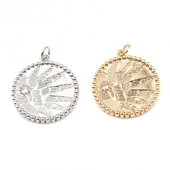 Imagen de Latón Colgantes Charms 2 Unidades