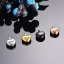 Imagen de Acero Inoxidable Cremación Pet Ash Urn Colgantes Charms 1 Unidad