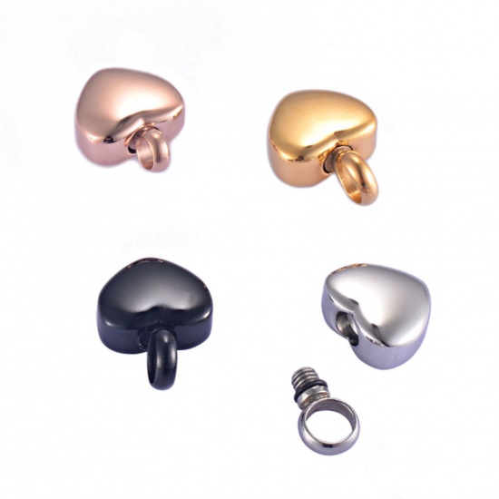 Bild von Edelstahl Kremation Asche Urnen Charms 1 Stück