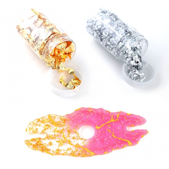 Picture of Tin Foil Resin Jewelry Craft Filling Material 1 Piece