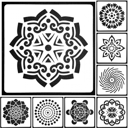 Creative Mandala DIY Drawing Template Stencil