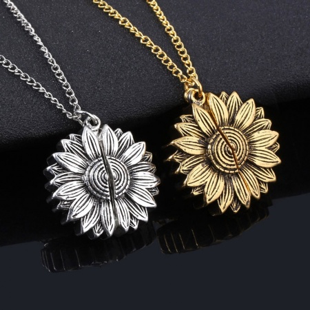 Stainless Steel Positive Quotes Energy Necklace 1 Piece