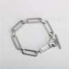 Immagine di Acciaio Inossidabile CatenaAccessore Tono Argento 1 Pz