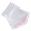 Picture of OPP Self Seal Self Adhesive Bags Rectangle Transparent Clear