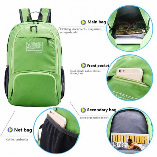 Immagine di Multifunctional Outdoor Hiking Mountaineering Backpack