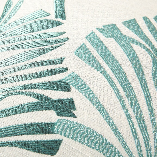 Immagine di Linen Simple Leaf Pillowcase