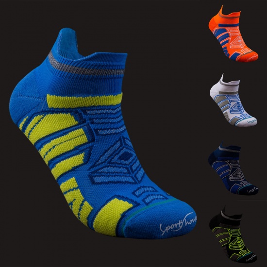 Picture of Multifunction Non-slip Breathable Man's Sport Ankle Socks Geometric Size M（39-43）, 1 Pair