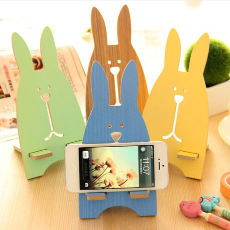 Picture of Wood Tablet & Mobile Phone Holder Rack