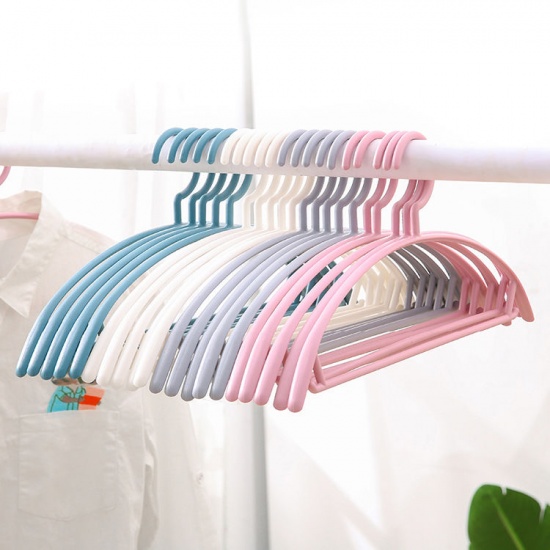 Picture of PP Household Adult Non-Slip Semicircular Non-Trace Thick Dry/Wet Dual Adult Clothes Hanger