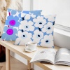 Immagine di Peach Skin Fabric Poppies Flower Pillowcase Home Textile