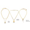Picture of Stainless Steel Necklace Real Gold Plated 1 Piece