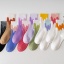 Bild von Schwarz - Cotton Wavy Stripes Socken für Frauen Größe 35-39, 1 Paar