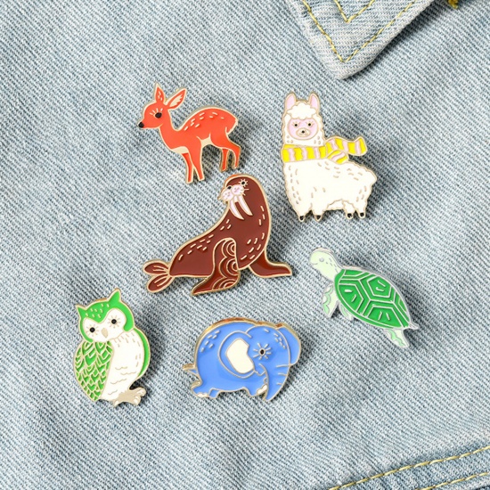 Picture of Pin Brooches Animal Enamel 1 Piece